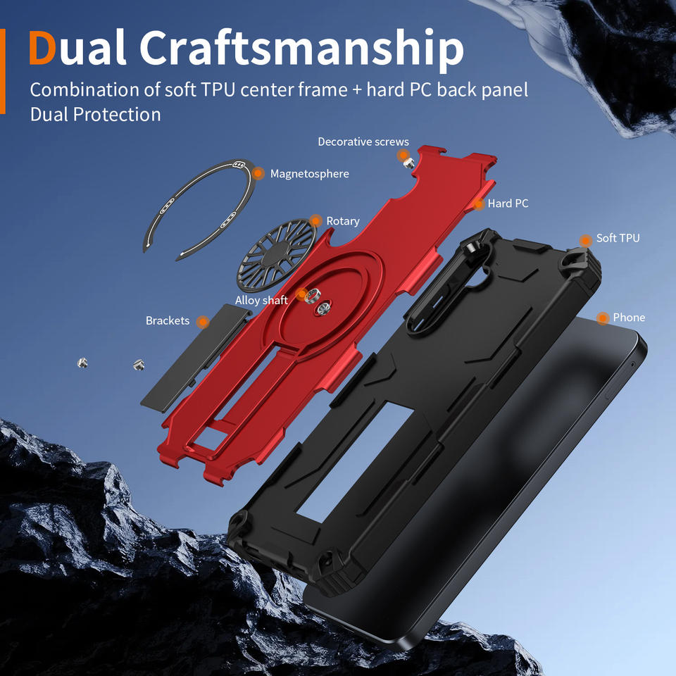 New Arrival TPU PC Armor Phone Case for S5 Ultra - Image 4