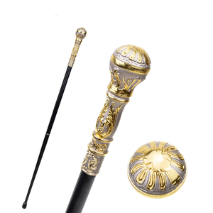 Decorative Colorful Round Luxury <b>Walking</b> <b>Stick</b> Metal Crafts <b>Walking</b> Cane for Man Holiday Gifts - Product Image 5