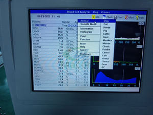 HT35vet Analyseur d'hématologie vétérinaire aux performances remarquables Machine CBC pour chiens, bovins, équidés, chats - Product Image 6