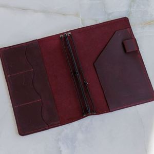Funda Protectora para Cuaderno de Cuero PU al por Mayor, Funda Protectora para Libros, Funda Protectora para Documentos de Oficina, Funda para Cuaderno - Product Image 2