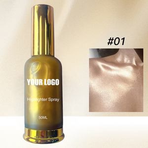 Spray <span class=keywords><strong>Iluminador</strong></span> Corporal Vegano de Marca Privada, Alta Pigmentación, Brillo Mineral, <span class=keywords><strong>Iluminador</strong></span> Líquido, 50 ml, Bronceador de Piel, Luminoso - Product Image 3