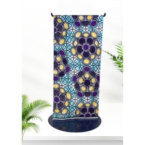 Tela de Organza Africana 100% Algodón Puro con Estampado Batik, 6 Yardas por Pieza para Bolsos, Camisas y Ropa de Niñas - Product Image 3