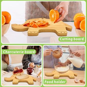 Planche à découper en bambou en forme d'éléphant pour enfants, créative et portable, pour <span class=keywords><strong>la</strong></span> <span class=keywords><strong>cuisine</strong></span> et les fruits - Product Image 4