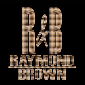 Applicazione Termoadesiva Personalizzata con Strass di <span class=keywords><strong>Raymond</strong></span> e Chris Brown per Magliette - Product Image 4