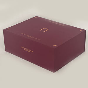 Confezione regalo di lusso magnetica confezione regalo di carta pieghevole scatola regalo per uccelli - Product Image 4