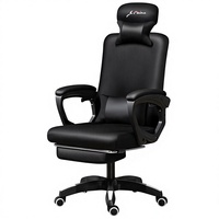 Chaise de bureau ergonomique pivotante et inclinable Hao Mesh pour la maison, le bureau et la salle d'étude, chaise de jeu confortable pour de longues heures de travail assis, réglable en hauteur
