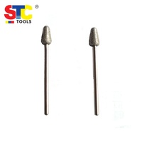 Polissage Dremel Outils diamant podiatrie fraise Brocas De Dremel Diamante Dremel Outil Rotatif Professionnel Podologie Burr