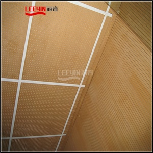 Panneau perforé en MDF micro-insonorisant à absorption acoustique Panneau acoustique perforé en bois en nid d'abeille en MDF - Product Image 6