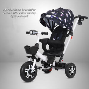 Offre Spéciale Tricycle confortable d'enfants de mode moderne de haute qualité pour des enfants grande poussette bébé vélo - Product Image 3