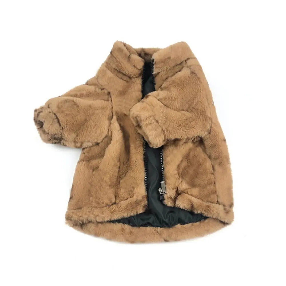 Luxury Designer Pet Dog Clothes Coat Autumn Winter Warm Puppy Clothing Opp Bag Cartoon New Baby Sustainable Coats & Jackets 1pcs
