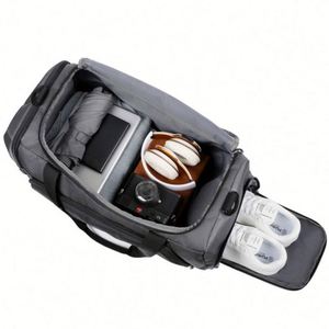 Bolsa de Viaje de Gran Capacidad con Logotipo Personalizado, Diseño 2024, Impermeable, Bolsa Deportiva con Compartimento para Zapatos - Product Image 4