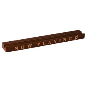 Wooden <b>Wall</b> Mounted Record Rack Brown 1 Layer Storage For <b>Vinyl</b> CDs Books Living Room Display Shelf - Product Image 3