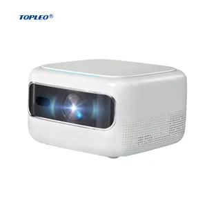 Topleo Draagbare Led Lcd Projector Wifi Mini Kleine Multimedia Interactieve Android Smart Video Home 4K Projector