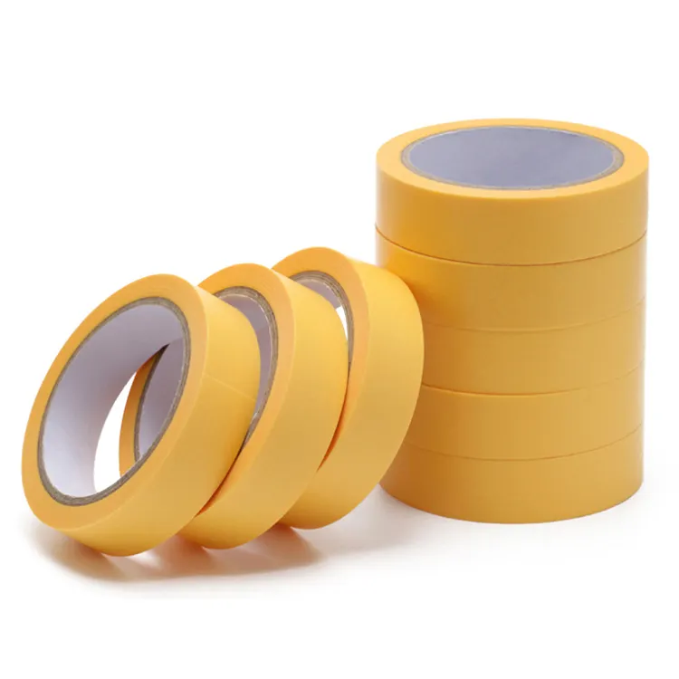 High quality car tape paint masking tape automotive blue painters colored high temperature crepe paper abro tape