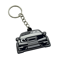 Llavero de recuerdo para bodas y fiestas, personalizado de fábrica, de PVC suave 3D ecológico, impreso por transferencia térmica, tamaño personalizado