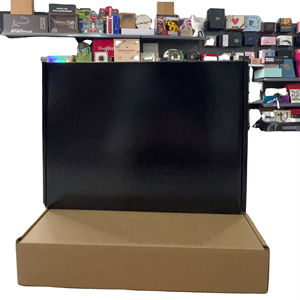 Оптовая продажа 11*8*2 дюйма настраиваемые жесткие Экспресс-длинные квадратные картонные коробки настраиваемые бумажные коробки для упаковки почтовых сигарет - Product Image 1