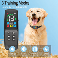 Intelligentes IP67 Wasserdichtes 800m Ferngesteuertes Anti-Bell LCD USB-C Lange Akkulaufzeit CE FCC Zertifiziertes Großhandelsprodukt für Hundetrainingshalsband