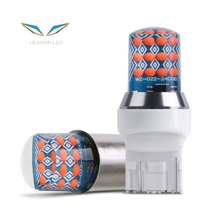 Foco <span class=keywords><strong>LED</strong></span> Estroboscópico de Alta Potencia para Luz de <span class=keywords><strong>Freno</strong></span> de <span class=keywords><strong>Coche</strong></span> T20 7440 7443 24D 1156 P21W BA15S 1157 BAY15D 3156 3157 para Reversa y Señal de Giro - Product Image 1