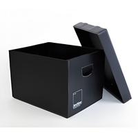 Boîte en plastique ondulé pour le stockage, taille personnalisée, étanche, antistatique, en panneau alvéolaire PP avec couvercle et poignées