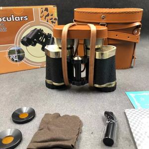 8X30 métal laiton haute puissance russe HD soviétique télescope fin cuivre binoculaire ton camping en plein air voyage visualisation télescope - Product Image 6