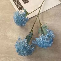 Buket pengantin SPR, resepsi pernikahan Peony buatan Dekorasi mawar tengah bunga tunggal buket sutra Hydrangea