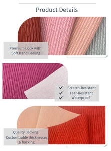 Motif de <span class=keywords><strong>tunnel</strong></span> <span class=keywords><strong>sous</strong></span>-<span class=keywords><strong>marin</strong></span> en PVC gaufré Matériaux en cuir synthétique résistant à l'usure pour boîtes portefeuille Chaussures pour chaises décoratives Canapés - Product Image 6