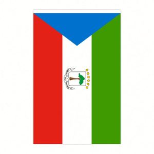 Vente en gros de guirlandes de drapeaux de la Guinée équatoriale de 5,5 x 8 pouces pour la décoration intérieure et extérieure (20 pièces/ensemble) - Product Image 2