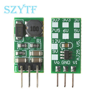 DD4012SA DC5-40V à 3V/3.3V/3.7V/5V/<span class=keywords><strong>6V</strong></span>/7.5V/9V/<span class=keywords><strong>12V</strong></span> 1A Buck Step Down Converter Module <span class=keywords><strong>Tension</strong></span> Regulator Board Pin-ICs Product - Product Image 1
