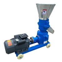 Machine de granulateur d'alimentation animale de capacité élevée traitement personnalisable de farine de poudre de poisson de porc boucles de poids optimal de puissance élevée