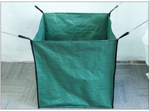 Bolsa de Jardín Extra Grande de 720L, Cuadrada, Verde, de Tela Tejida de Polipropileno, Estilo Moderno, Ecológica, Reutilizable y Plegable para Hojas y Residuos de Jardín - Product Image 4