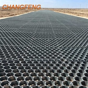 Grilles de stabilisation de sol en gazon pour manades équestres, contrôle de la boue et <span class=keywords><strong>stabilisateur</strong></span> de <span class=keywords><strong>gravier</strong></span> et de terre - Product Image 1
