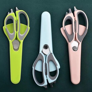 7-in-1 <b>Multifunctional</b> Kitchen Scissors with Magnetic Holder Stainless Steel Food Scissors for Meat Fish Kitchen Food Scissors - Product Image 6