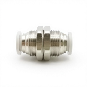 YIIDNN PM Raccord pneumatique droit PM-4 / 6 / 8 / 10 / 12 pour tuyau de gaz, cylindre, électrovanne, adaptateur à raccord rapide - Product Image 4