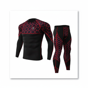 Combinaisons de compression légères pour hommes fabriquées au Pakistan Meilleur design Costumes de compression à bas prix avec logo personnalisé - Product Image 1