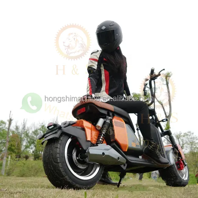 Motocicleta elétrica mais barata de alta velocidade Scooter 60V 20AH 1000w 1500w 2000w CKD elétrica com pedais Freio a disco