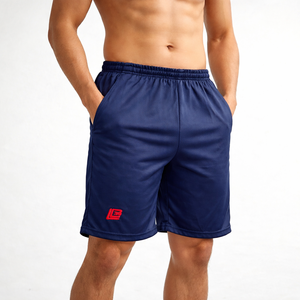 Shorts de sport tendance pour hommes, légers, respirants, avec poches élastiques à la taille, pour la course à pied, l'entraînement en salle de sport, les activités de plein air - Product Image 2