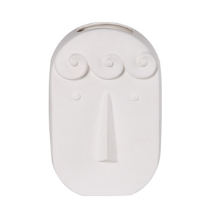 Wholesale Nordic Creative Flower <strong>Vases</strong> Decor White Face Ceramic <strong>Vase</strong> <strong>Set</strong> of <strong>3</strong> Home Decor <strong>Vases</strong> for Wedding Center Piece - Product Image 6