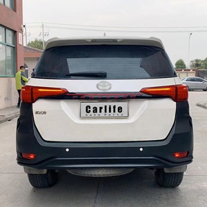 Phụ kiện ô tô, phụ tùng xe hơi, bộ body kit <span class=keywords><strong>Fortuner</strong></span> 2021, nâng cấp ngoại thất cho <span class=keywords><strong>Toyota</strong></span> <span class=keywords><strong>Fortuner</strong></span> 2016-2019 lên kiểu dáng 2021, lắp ráp mặt trước, kiểu dáng mặt sau - Product Image 4