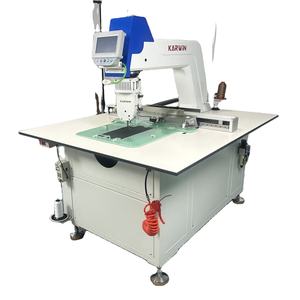 Machine à coudre industrielle informatisée KARWIN, alimentation <span class=keywords><strong>automatique</strong></span>, fonctions programmables, conception à lit plat, <span class=keywords><strong>aiguille</strong></span> simple, 220V 50Hz - Product Image 1