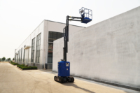 Lève-personne mobile sur chenilles Berui AMWP9C-7100, hauteur de plateforme max. 9 m, structure en acier électrique, capacité de montée de 20 % pour terrains difficiles