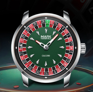 Đồng hồ nam <span class=keywords><strong>Mark</strong></span> Fairwhale 5031 thép không gỉ, mặt xoay, thời trang, chống nước, dạ quang, quà tặng tinh tế cho bạn bè, thiết kế mới - Product Image 4