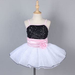 Vestito <span class=keywords><strong>da</strong></span> <span class=keywords><strong>ballo</strong></span> per <span class=keywords><strong>bambina</strong></span> in morbido filato, tutù per esibizioni di danza classica - Product Image 1