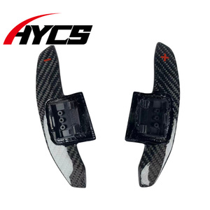 Volant sport en fibre de carbone haut de gamme personnalisé pour <span class=keywords><strong>Ford</strong></span> Shelby <span class=keywords><strong>V8</strong></span> Super Snake Mach1 Mustang S550 GT350 GT500 Coupé 2015-2023 - Product Image 4
