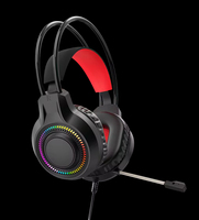 Casque de jeu USB V6S de haute qualité avec microphone pour une expérience audio immersive