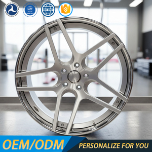 Jantes forgées brossées Forgiato Deep Dish 2 pièces 20 22 24 pouces 5x112/5x120/5x114.3 pour Mercedes BMW Audi Porsche - Product Image 2