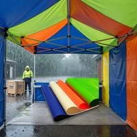 Tissu de bâche composite imperméable en PP