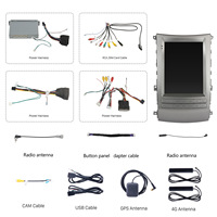 Pour le lecteur multimédia de voiture Android Navihua avec Navigation GPS pour Hyundai Veracruz 2009 écran partagé de placement de tableau de bord