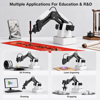 Brazo Robótico Compacto de Escritorio Magician, Estructura Ligera de Aluminio, Robot de Entrenamiento STEM con Kits de Elementos Finales Opcionales