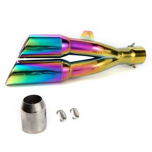 Pot d'échappement universel pour moto 51 mm, silencieux d'échappement Moto <span class=keywords><strong>DB</strong></span> <span class=keywords><strong>Killer</strong></span> pour DUKE790 890 CF800MT <span class=keywords><strong>Z900</strong></span> Z400 Z650 MT09 - Product Image 5