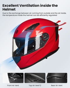 <span class=keywords><strong>Casco</strong></span> de motocicleta ILM de cara completa Pinlock Cascos Para Motos Escudo calentado Opcional DOT Modelo 129 Cascos de motocicleta - Product Image 3